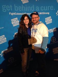 At the One Million Strong Kickoff in NYC's Grand Central Terminal